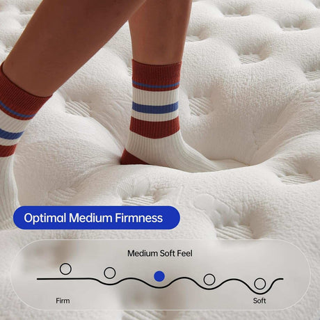 Spring Mattress Double sided I Natural Latex Memory Foam Orthopedic - BAS Kuwait Bab Al Saif 