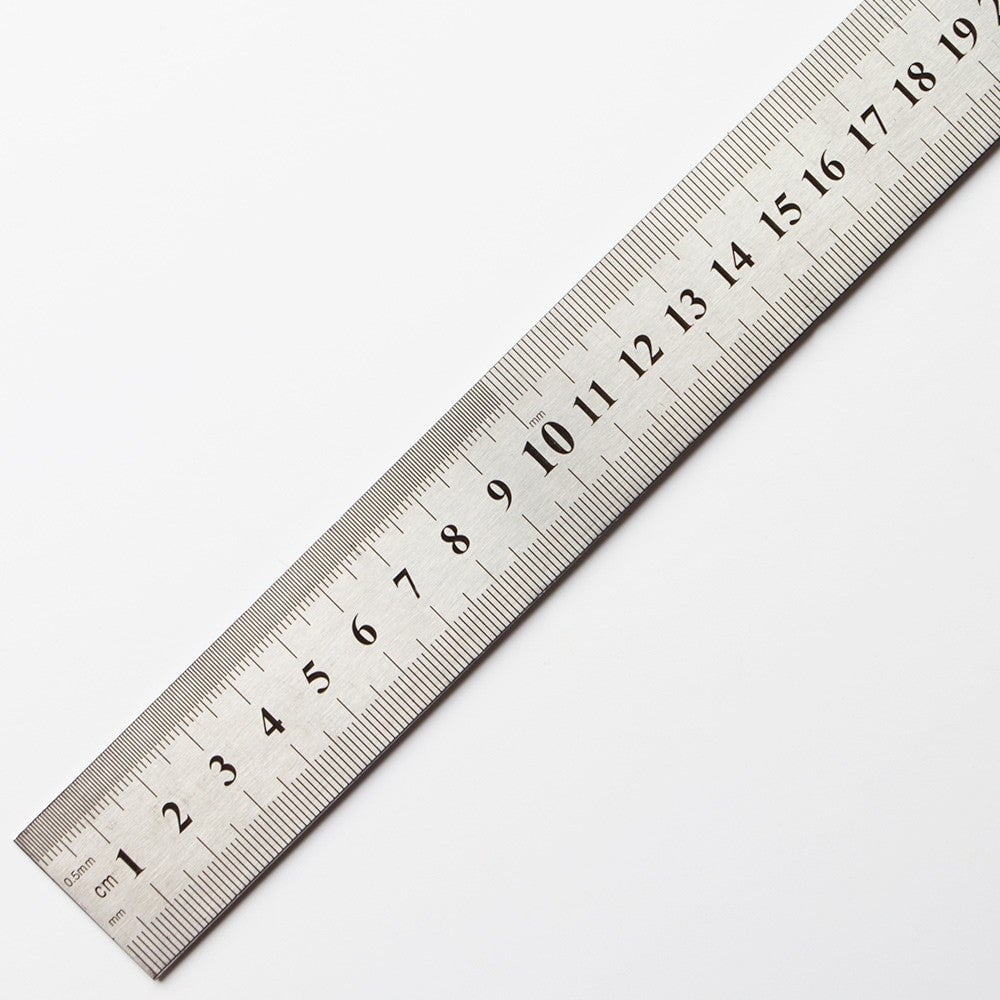 Steel Ruler - BAS Kuwait Bab Al Saif Standard 30Cm / 12" 