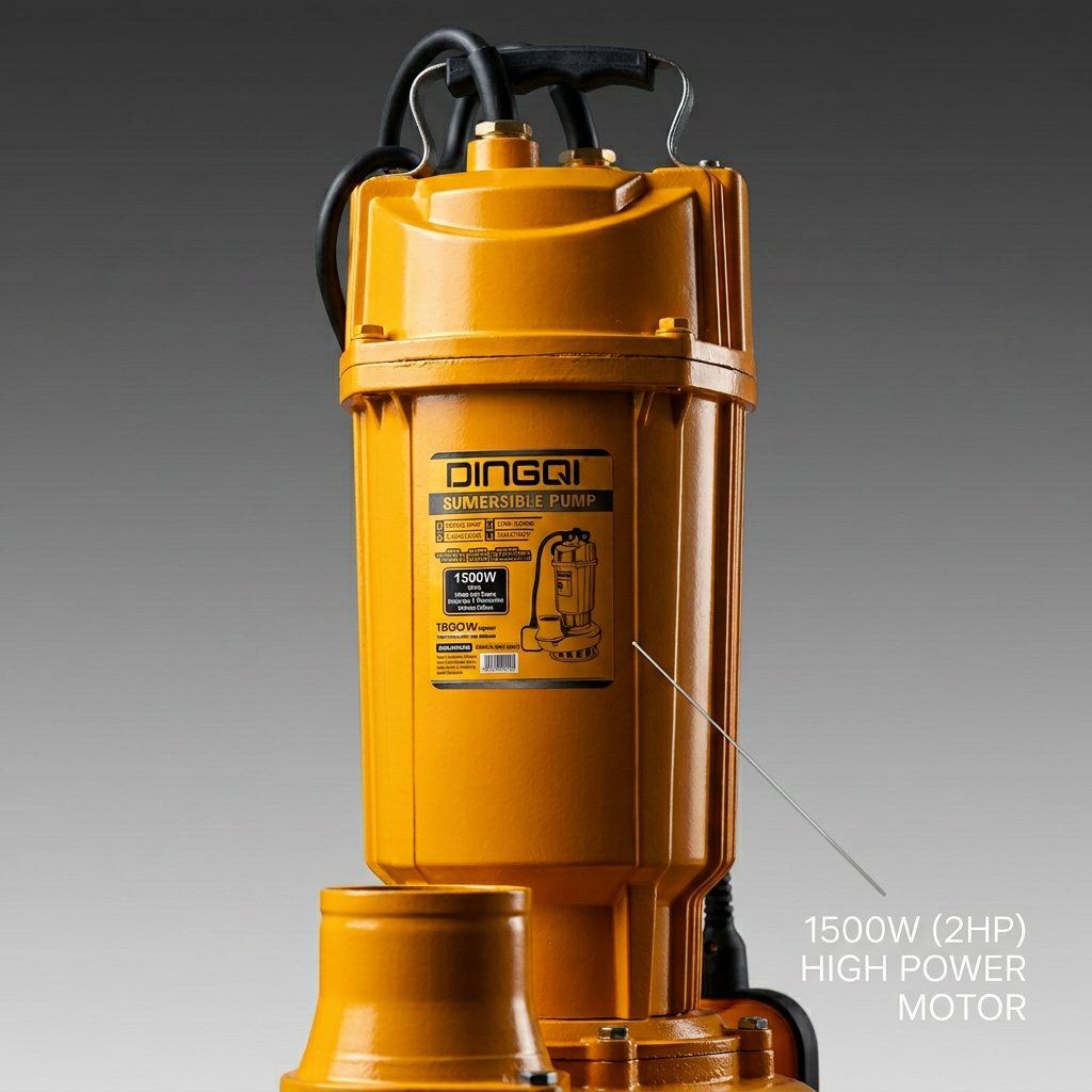 Submersible Clean Water Pump 3Inch 1500W (2HP) DINGQI BRAND - BAS Kuwait Bab Al Saif 