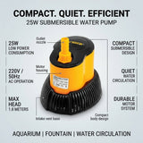 Submersible Water Pump 25W DINGQI BRAND - BAS Kuwait Bab Al Saif 