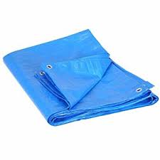 Tarpaulin Blue 50gsm - BAS Kuwait Bab Al Saif Blue 2 X 3 Meter 