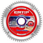 TCT Wood Cutting Saw Blade EMTOP BRAND - BAS kuwait Bab Al Saif Standard 115Mm / 4.5" 