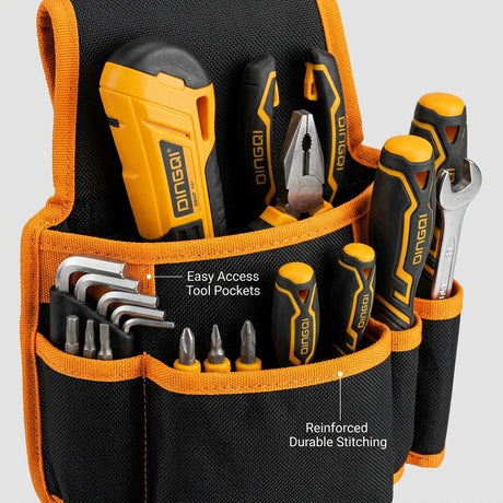Tool bag Waist multifunction I electricians large capacity carrier durable DINGQI BRAND - BAS Kuwait Bab Al Saif 