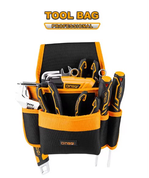 Tool bag Waist multifunction I electricians large capacity carrier durable DINGQI BRAND - BAS Kuwait Bab Al Saif Standard Standard 