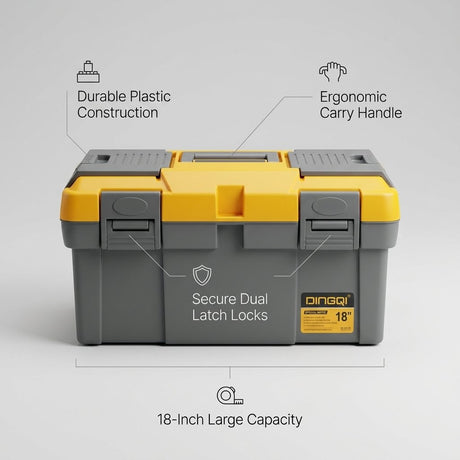Tool box Plastic DINGQI BRAND - BAS Kuwait Bab Al Saif 