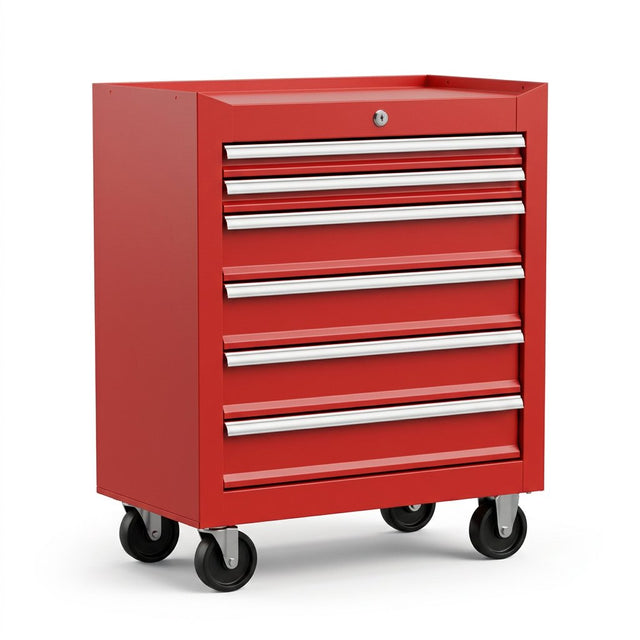 Tools Cabinet 7 Drawer with Wheels - BAS Kuwait Bab Al Saif 