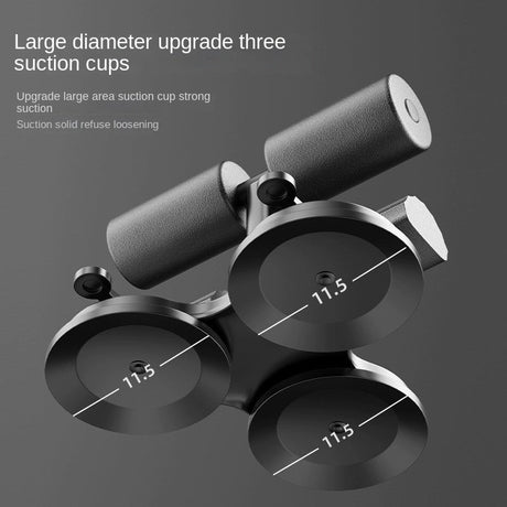 Training Sit up bar Exercise Equipment with 3 Strong Suction Cups - BAS Kuwait Bab Al Saif 