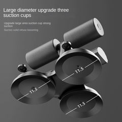 Training Sit up bar Exercise Equipment with 3 Strong Suction Cups - BAS Kuwait