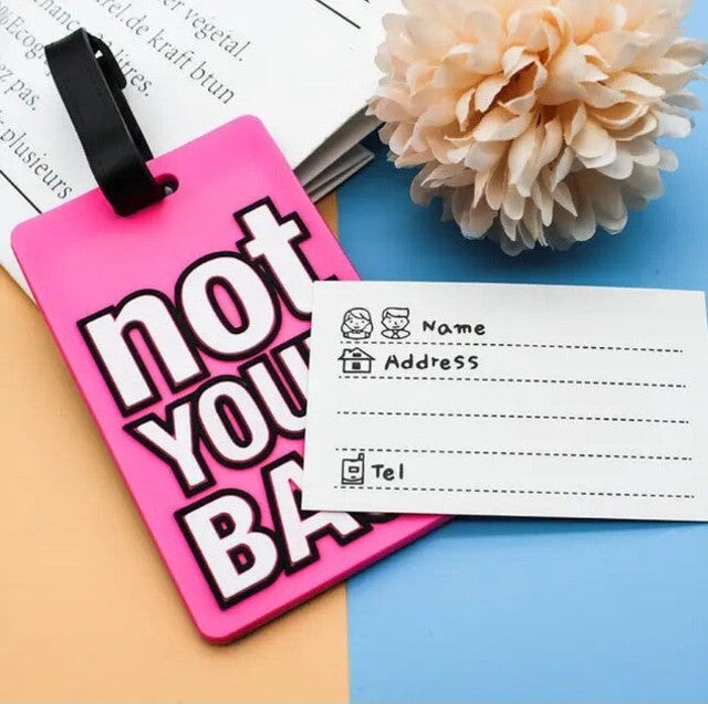 Travel Bag Tag I Luggage Tag - BAS Kuwait Bab Al Saif Standard Standard 