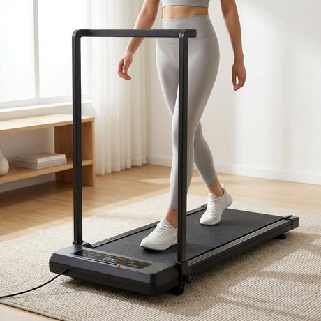 Treadmill 1050 x 400 Electric Foldable Portable For Home Gym And Exercise - BAS Kuwait Bab Al Saif 