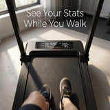Treadmill 1050 x 400 Electric Foldable Portable For Home Gym And Exercise - BAS Kuwait Bab Al Saif 