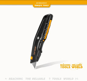 Utility Knife Blade Cutter SK5 alloy steel blade handle design office use Industrial Use DINGQI BRAND - BAS Kuwait Bab Al Saif Standard Standard 