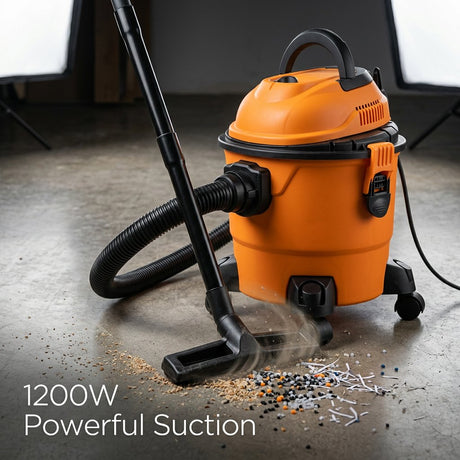 Vacuum Cleaner 15L 1200W For Cleaning And Household DINGQI BRAND - BAS Kuwait Bab Al Saif 