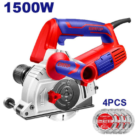 Wall chaser 1500W EMTOP BRAND - BAS Kuwait Bab Al Saif Red Standard 