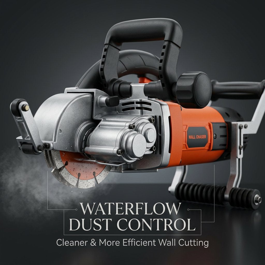 Wall chaser 5000W with waterflow for black wall - BAS Kuwait Bab Al Saif 