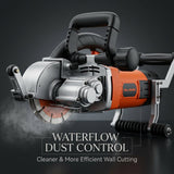 Wall chaser 5000W with waterflow for black wall - BAS Kuwait Bab Al Saif 