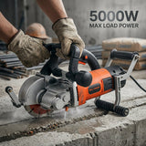 Wall chaser 5000W with waterflow for black wall - BAS Kuwait Bab Al Saif 