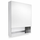 Wall Mounted Mirror Cabinet Steel - BAS Kuwait Bab Al Saif 