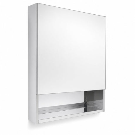 Wall Mounted Mirror Cabinet Steel - BAS Kuwait Bab Al Saif 
