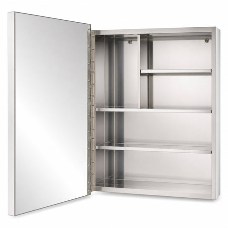 Wall Mounted Mirror Cabinet Steel - BAS Kuwait Bab Al Saif 