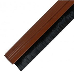 Weather Strip Door brush 1 Meter - BAS Kuwait Bab Al Saif Brown 1 Meter 