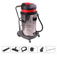 Wet and dry Vacuum Cleaner 100L 4500W I 3 motor Industrial I 3000mm Suction - BAS Kuwait Bab Al Saif Red 100L 