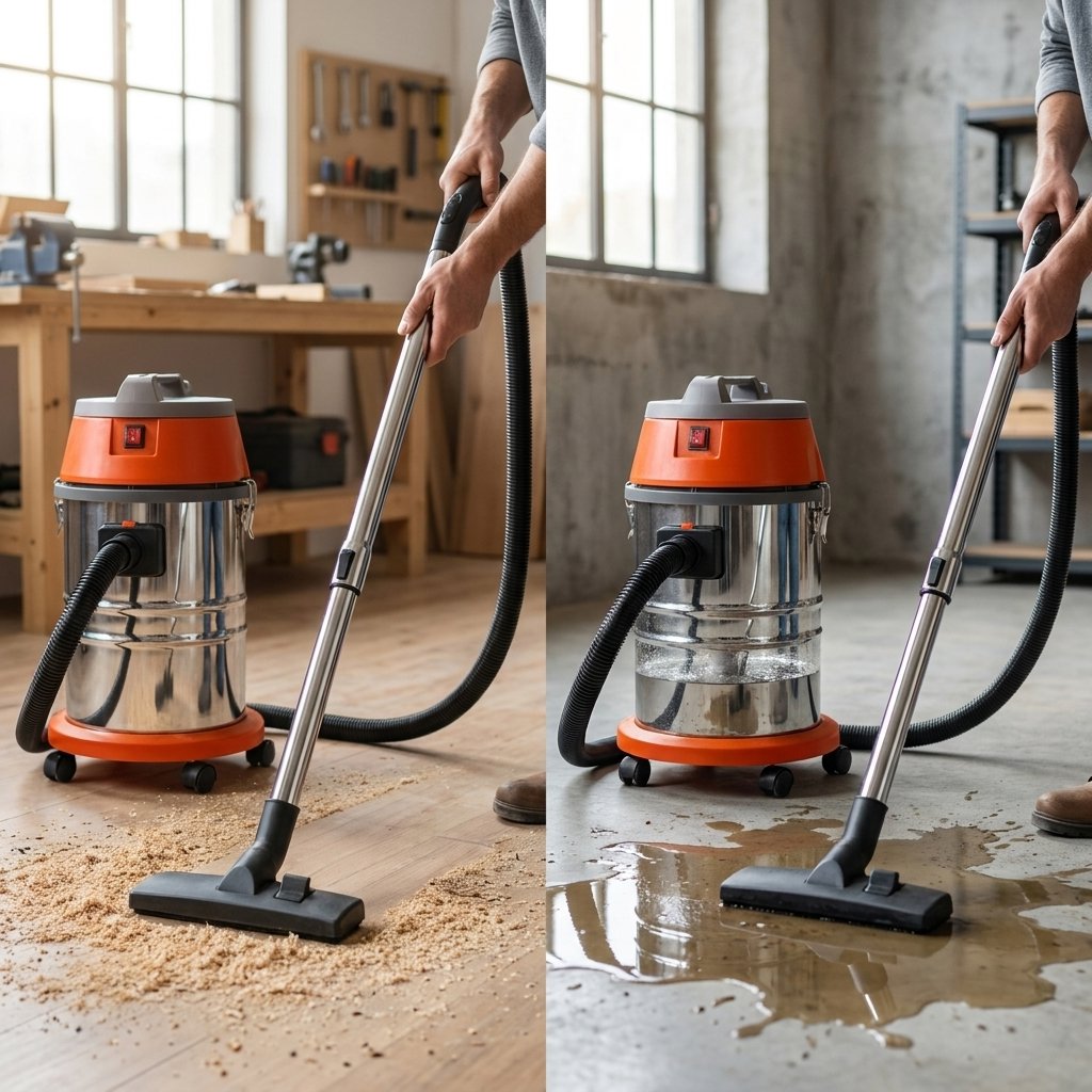 Wet and dry Vacuum Cleaner 30L 1500W I 1 motor Industrial - BAS Kuwait Bab Al Saif 