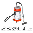 Wet and dry Vacuum Cleaner 30L 1500W I 1 motor Industrial - BAS Kuwait Bab Al Saif Red 30 L 