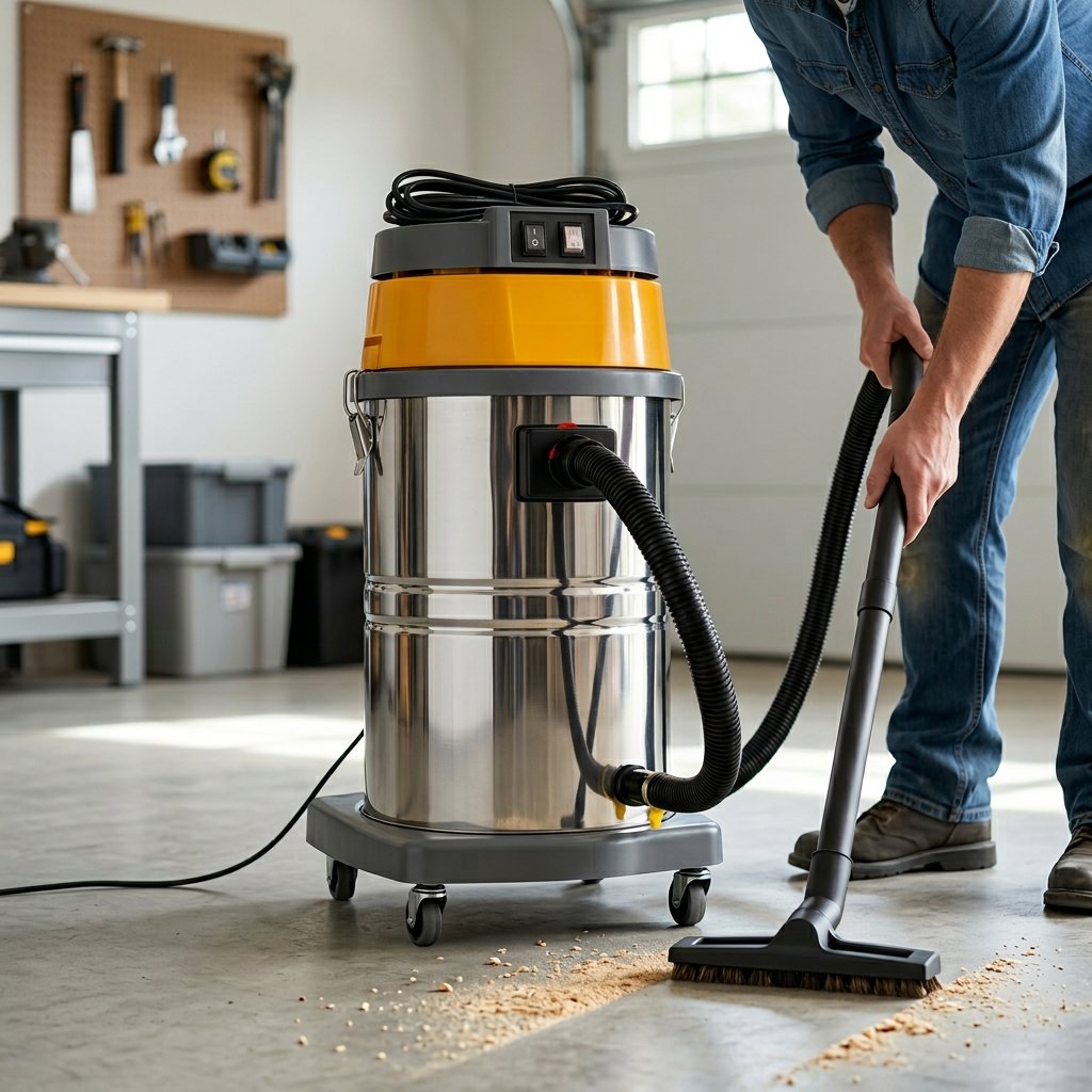 Wet and dry Vacuum Cleaner 60L 3000W I 2 motor Industrial I 2000mm suction - BAS Kuwait Bab Al Saif 
