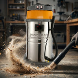 Wet and dry Vacuum Cleaner 60L 3000W I 2 motor Industrial I 2000mm suction - BAS Kuwait Bab Al Saif 