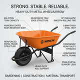 Wheel Barrow Wokin Brand - BAS Kuwait Bab Al Saif 