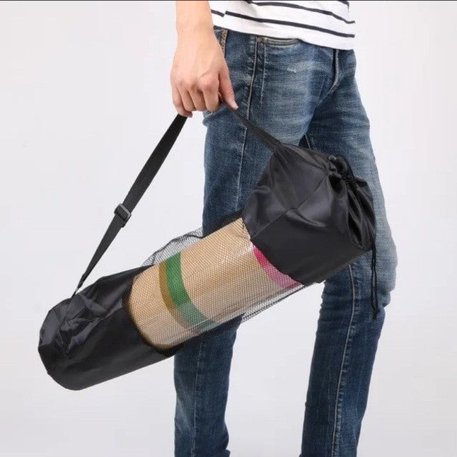 Yoga Mat 10mm With carry Bag - BAS Kuwait Bab Al Saif Standard Standard 